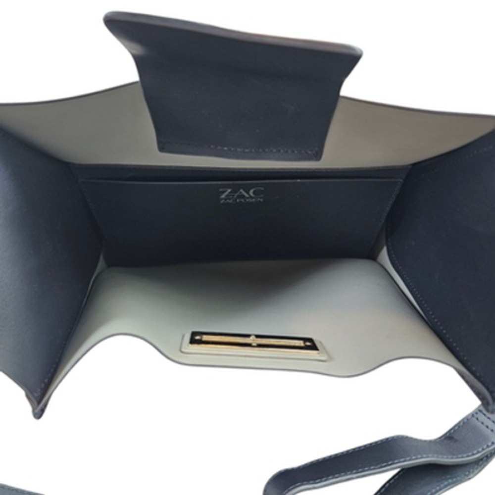 ZAC Zac Posen Crossbody Bag Womens Leather Gold Hardware‎ Shoulder Purse Handbag - Picture 6 of 16